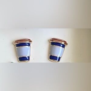 KATE SPADE NEW YORK x TARGET COFFEE CUP STUD EARRINGS OTHER EARRINGS LISTED